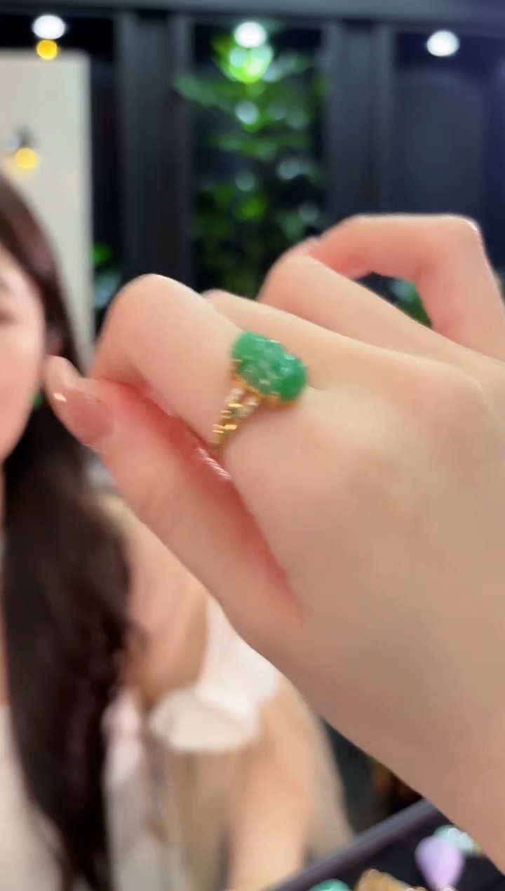 未镶嵌戒指翡翠缅甸A货/多样性发货/一件