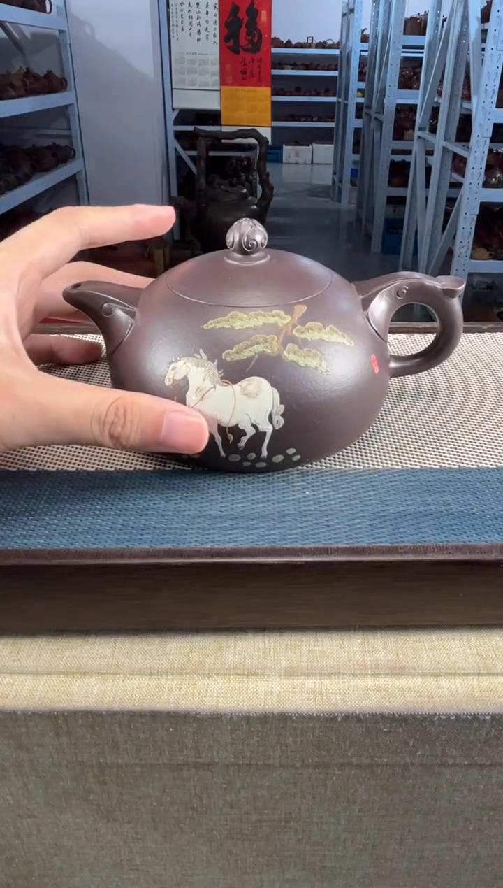 茶壶紫砂71宜兴紫砂400cc