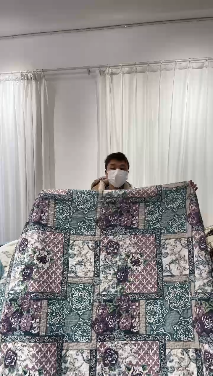 棉240*250纯棉床盖121号微瑕