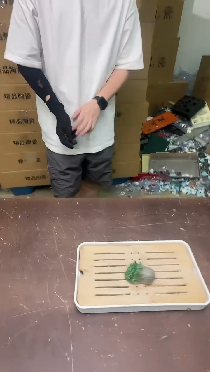 瓷片小强茶具套装