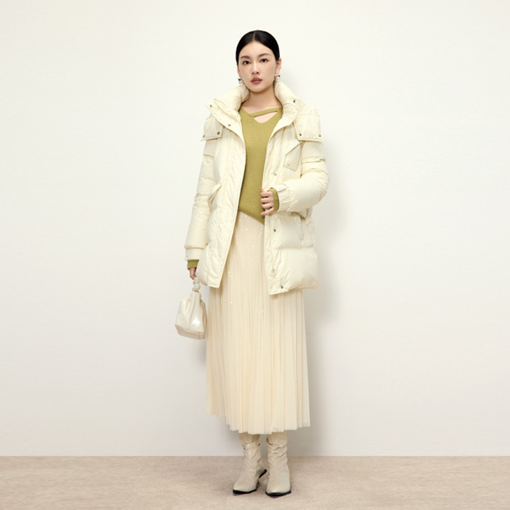 【主播专属】中长款羽绒服 2D10392658