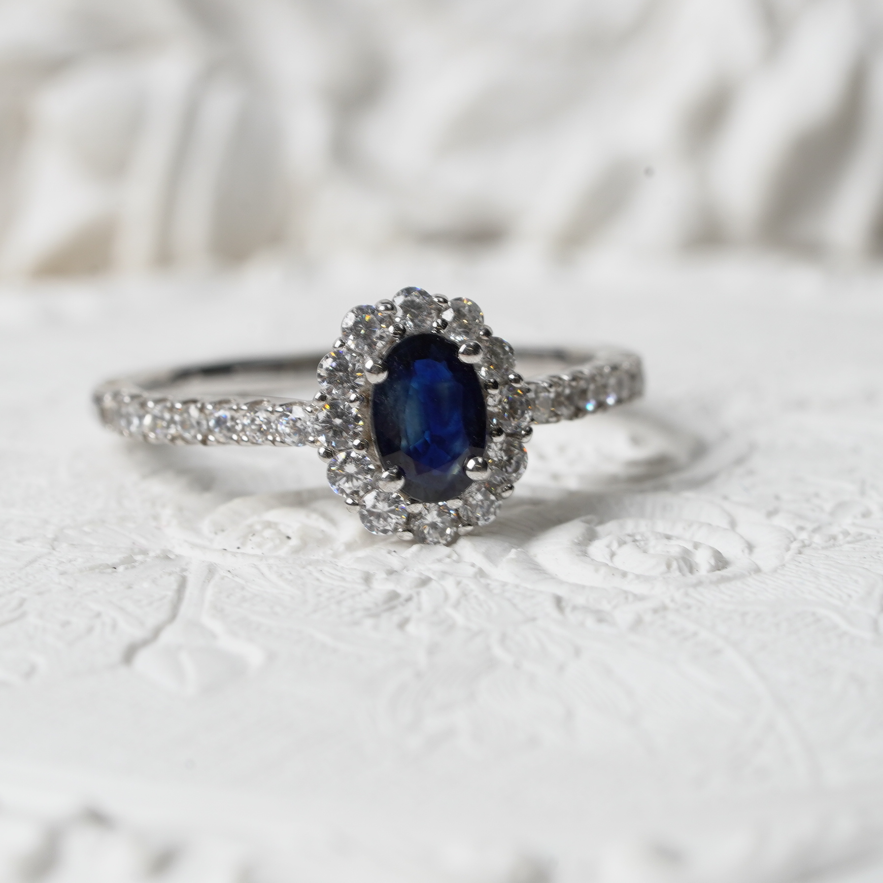 JSLBJ0862-17-蓝宝石戒指（主石约：55分）