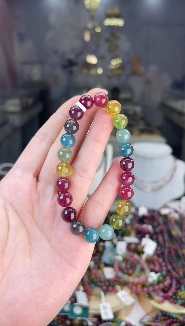 【闪购商品】碧玺/未镶嵌碧玺单圈多样性发货