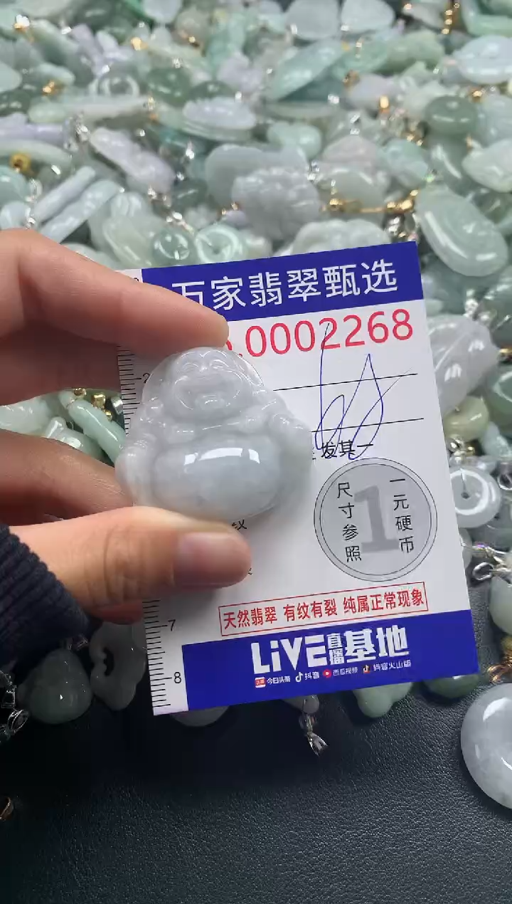 吊坠(不含链)未镶嵌翡翠2268