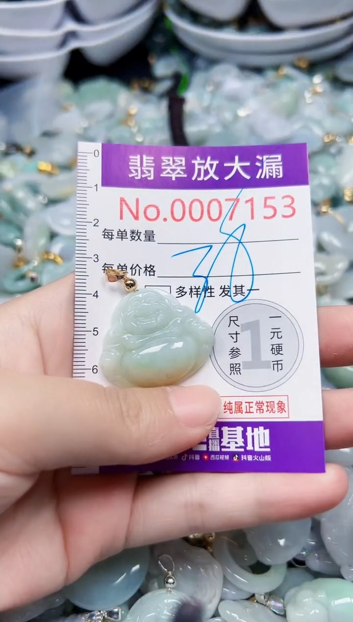 颈饰未镶嵌翡翠7153