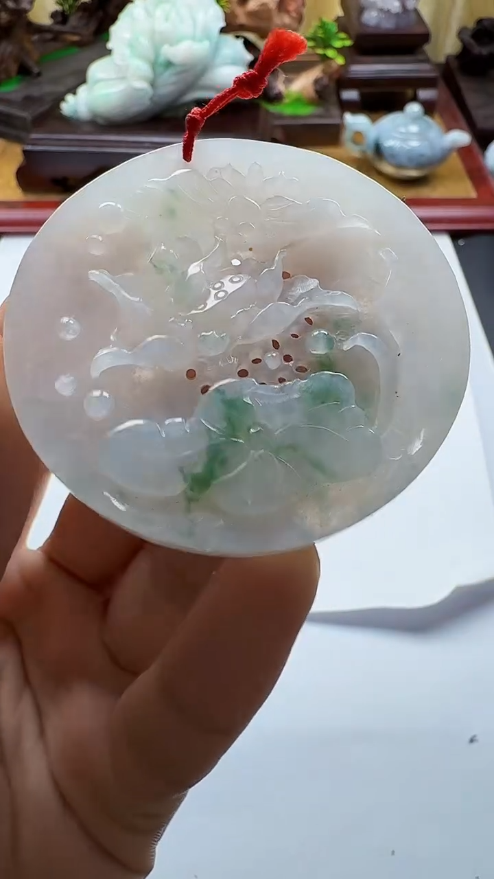 吊坠(不含链)未镶嵌翡翠1