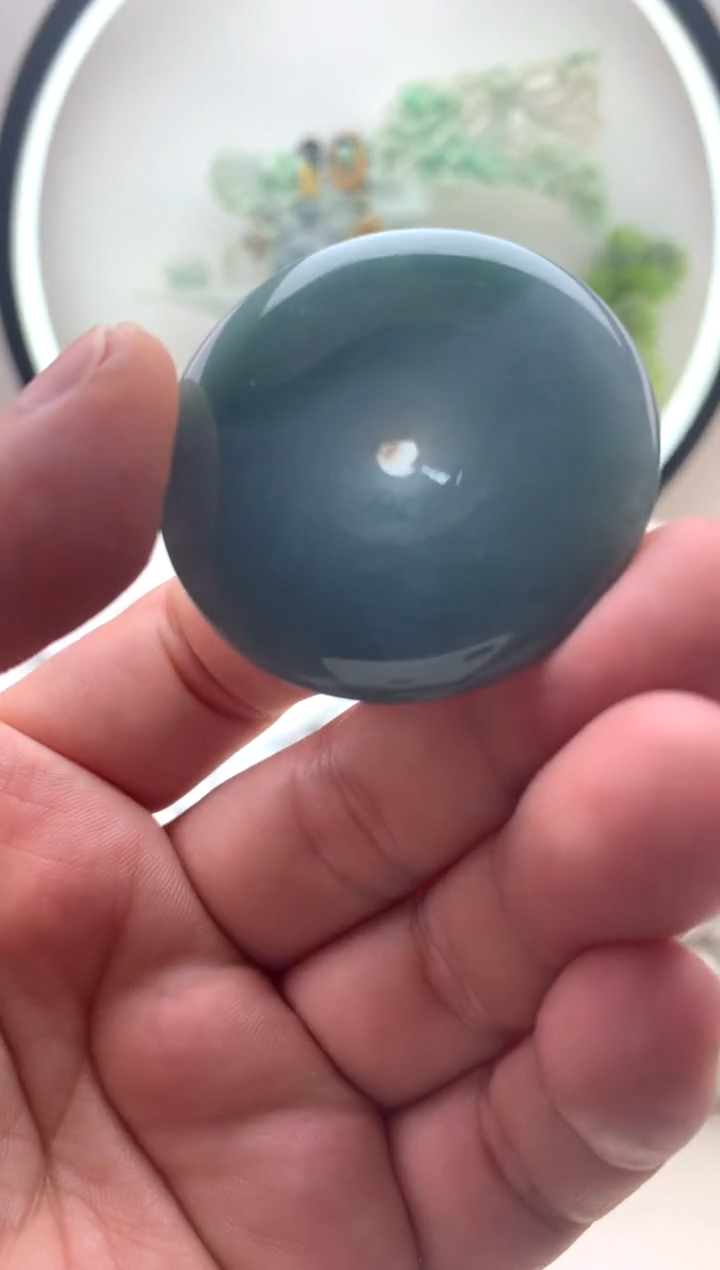 颈饰未镶嵌翡翠扣子