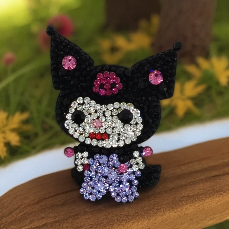 1112【库洛米】BB夹鸭嘴夹发圈手工时尚彩色洋气仙女爆款轻奢卡通