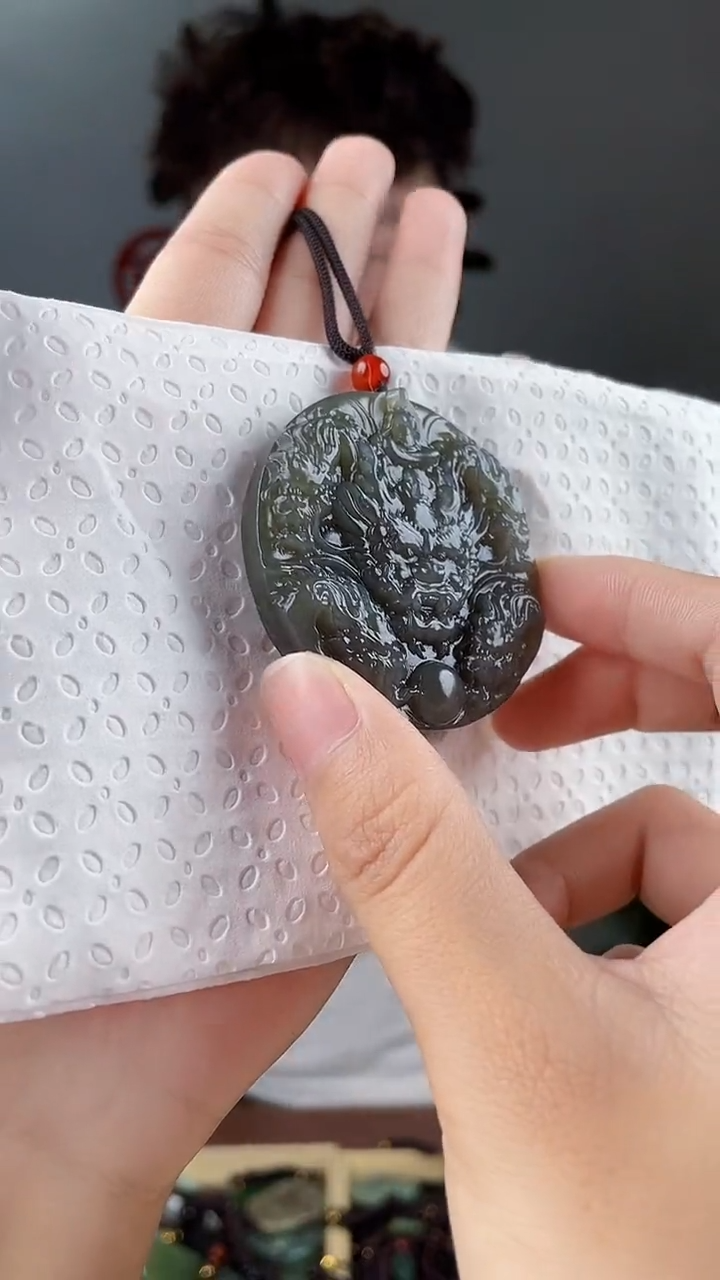 和田玉未镶嵌颈饰拍一发一，多样性发货