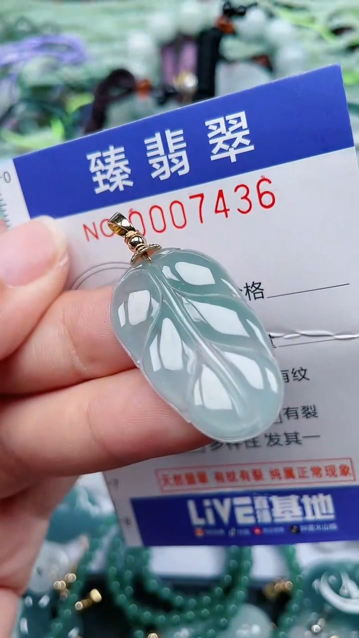 颈饰未镶嵌翡翠.0007436