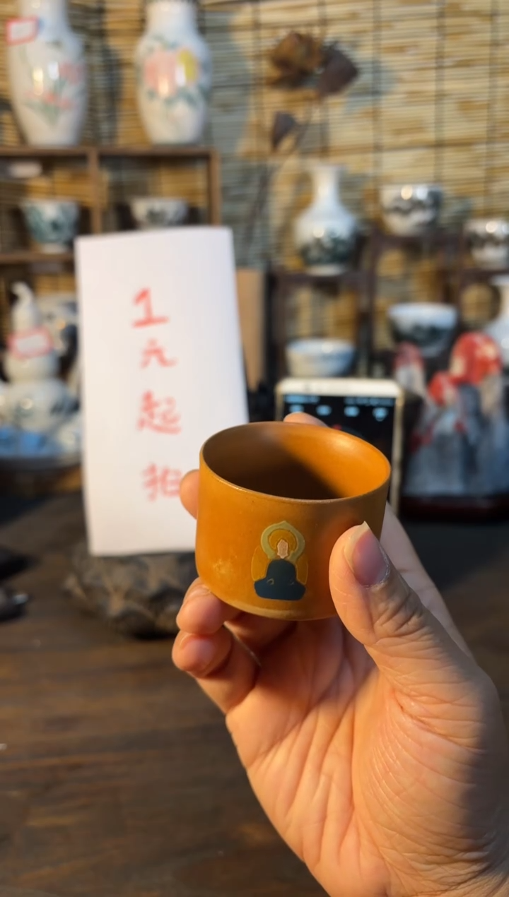 【闪购商品】杯音陶诗墨家原创手绘瓷器