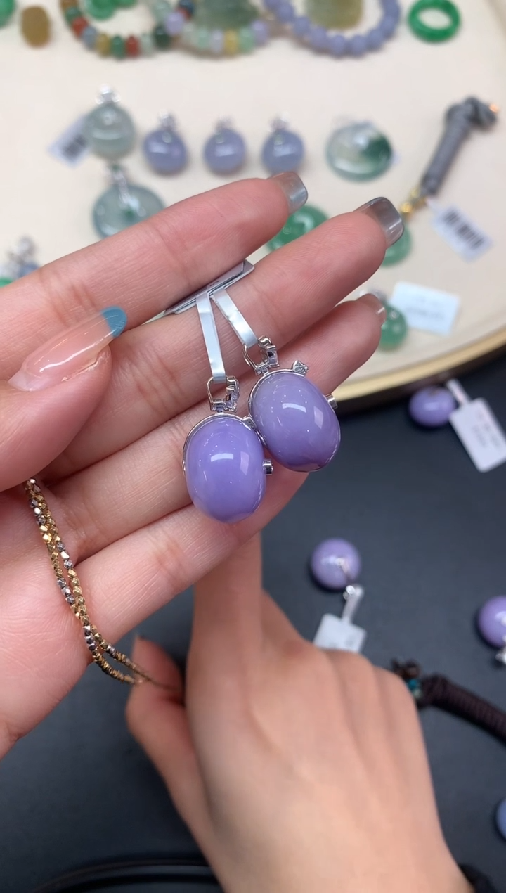 【闪购商品】翡翠吊坠(不含链)18K金镶嵌吊坠多样性发其一A91|6800