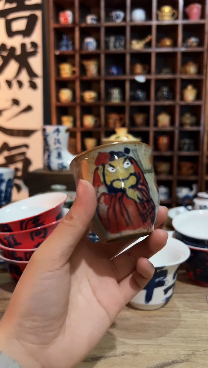 【闪购商品】观云听雨原创手绘茶具
