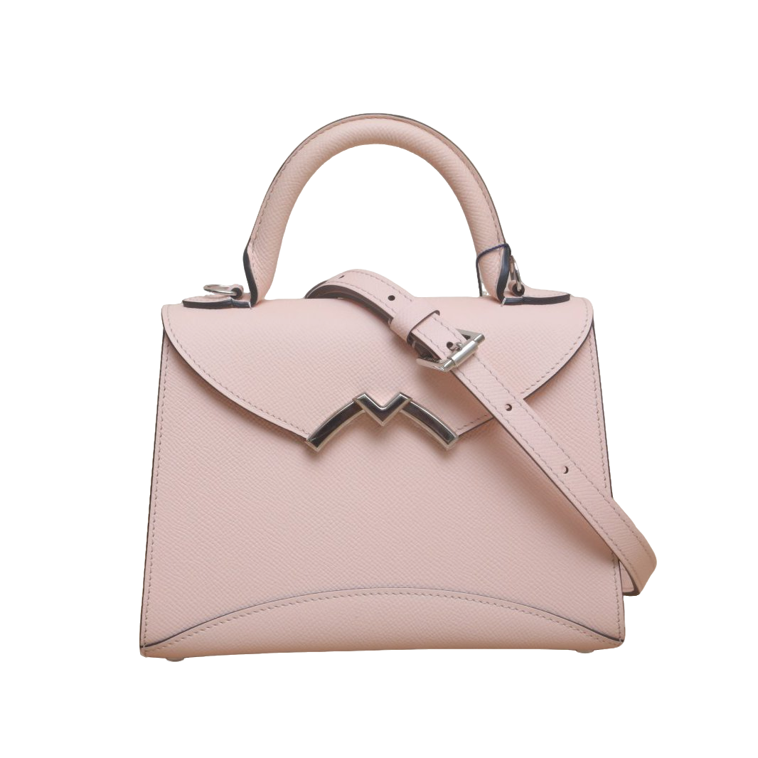 99新 MOYNAT/摩奈 小花姑姑843730Gabrielle 小号 21 粉色包