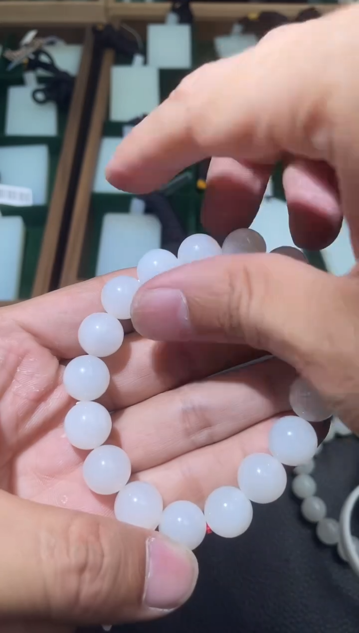 未镶嵌手串和田玉手串卡12