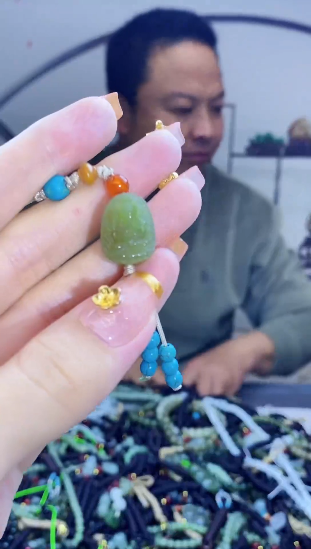 颈饰未镶嵌和田玉多样性发拍一发一