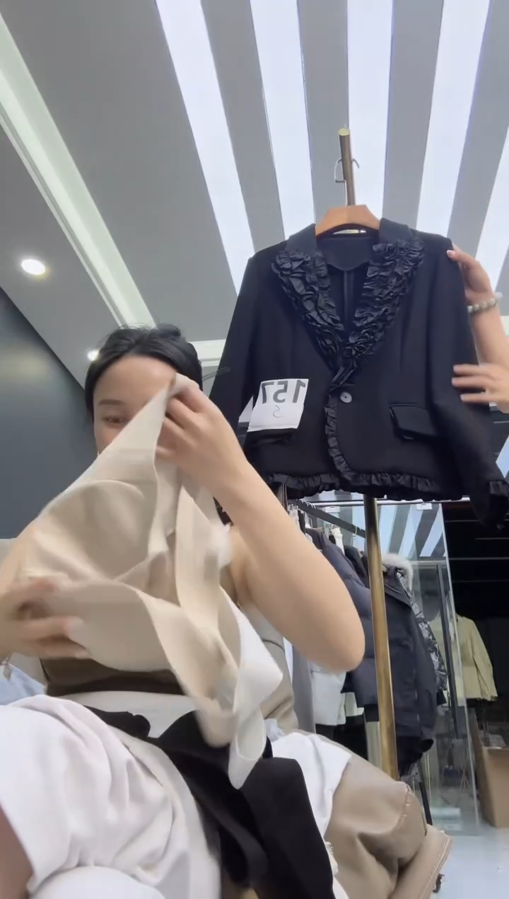 【闪购商品】新骨瓷-157-黑-S