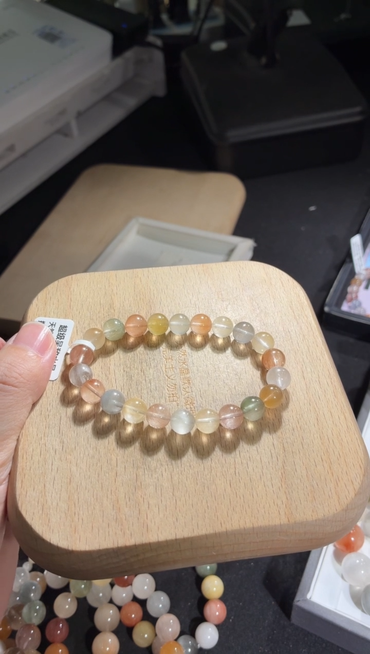 未镶嵌手链水晶166号多样性发一K7+