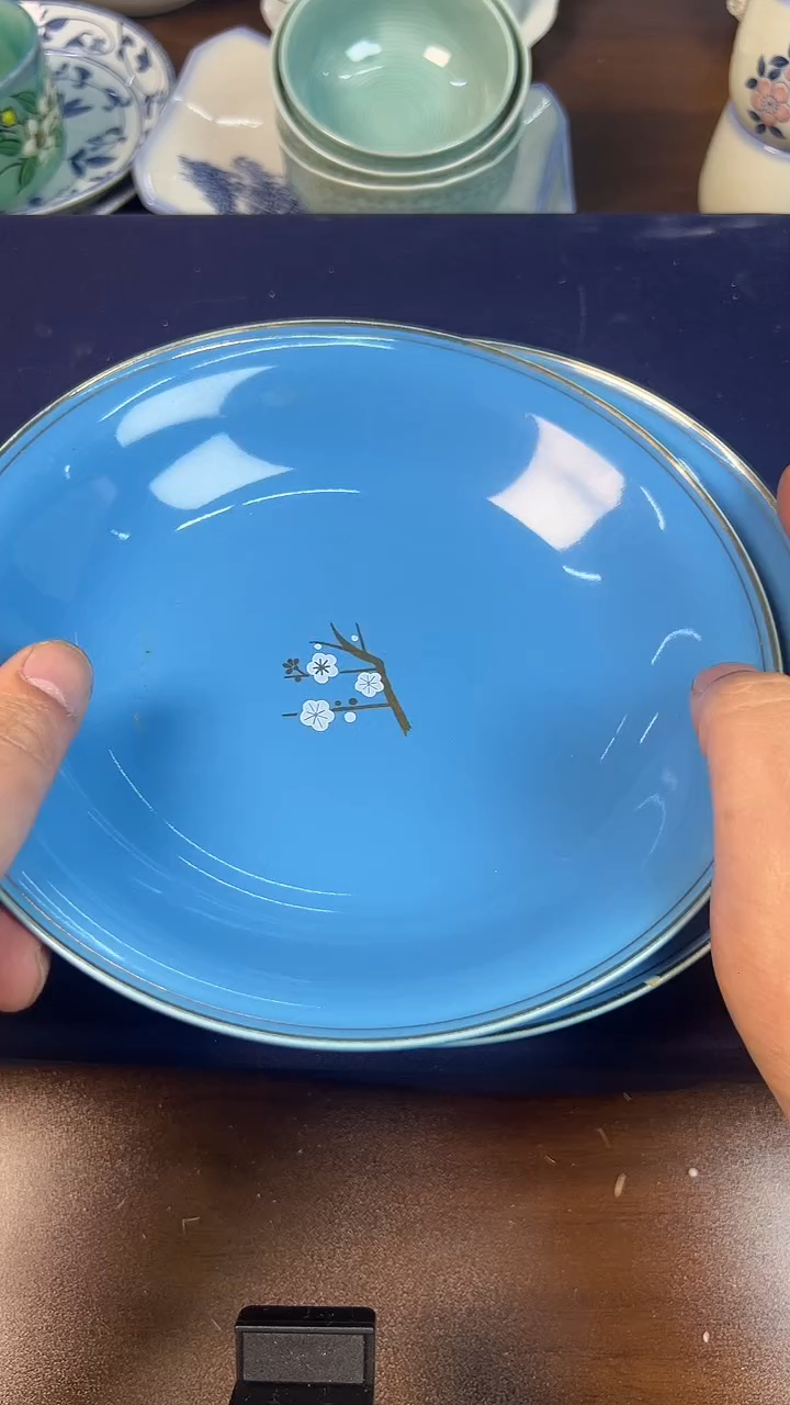 瓷片环****台盘子3个