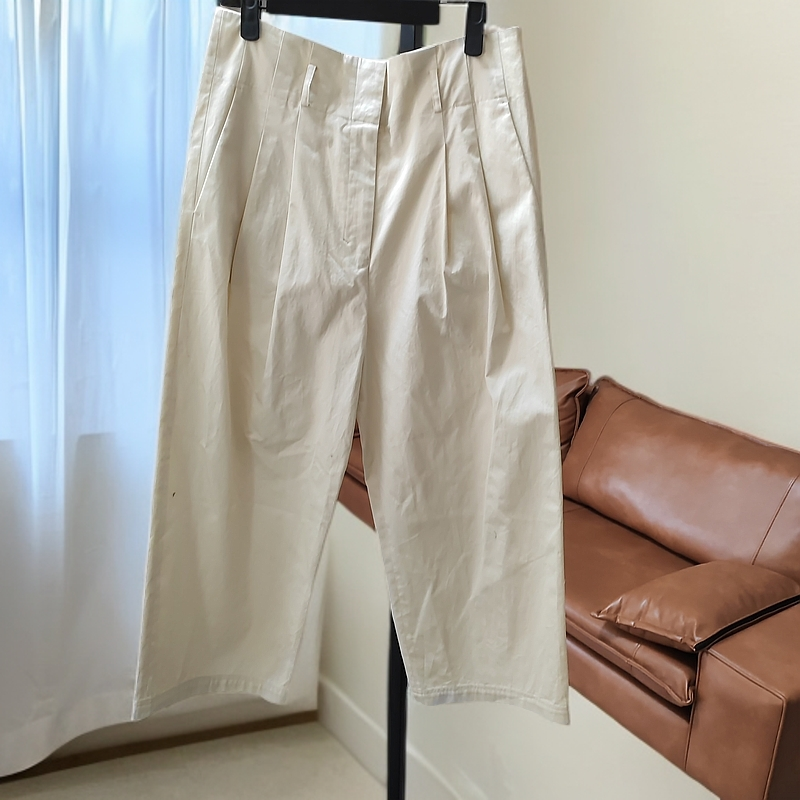 磨毛直筒休闲裤女高腰宽松百搭舒适长裤