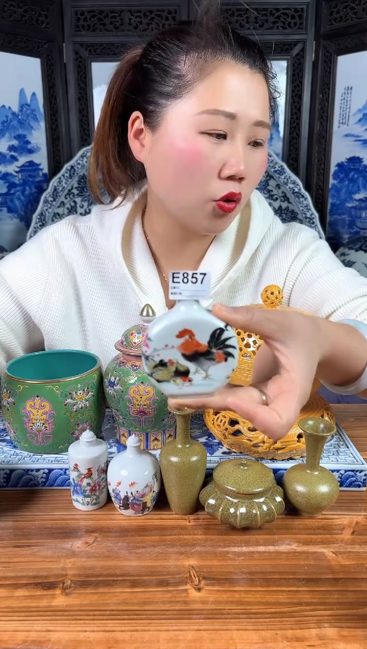 【闪购商品】摆件景德镇陶瓷仿古摆件E857
