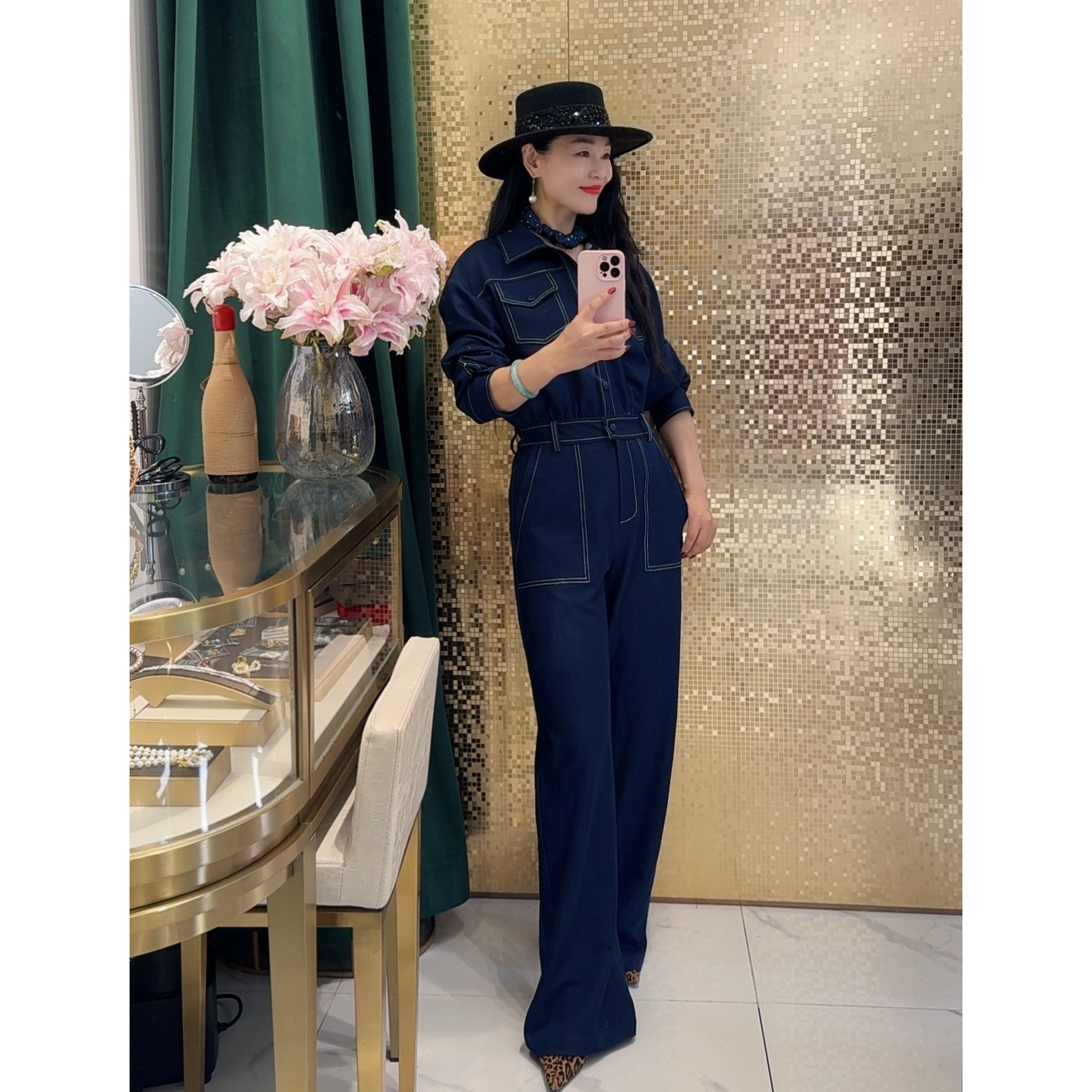 2025轻奢高端时尚休闲连体裤