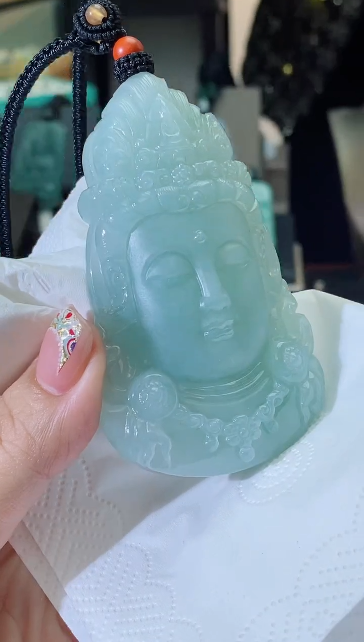 颈饰未镶嵌翡翠缅甸天然翡翠