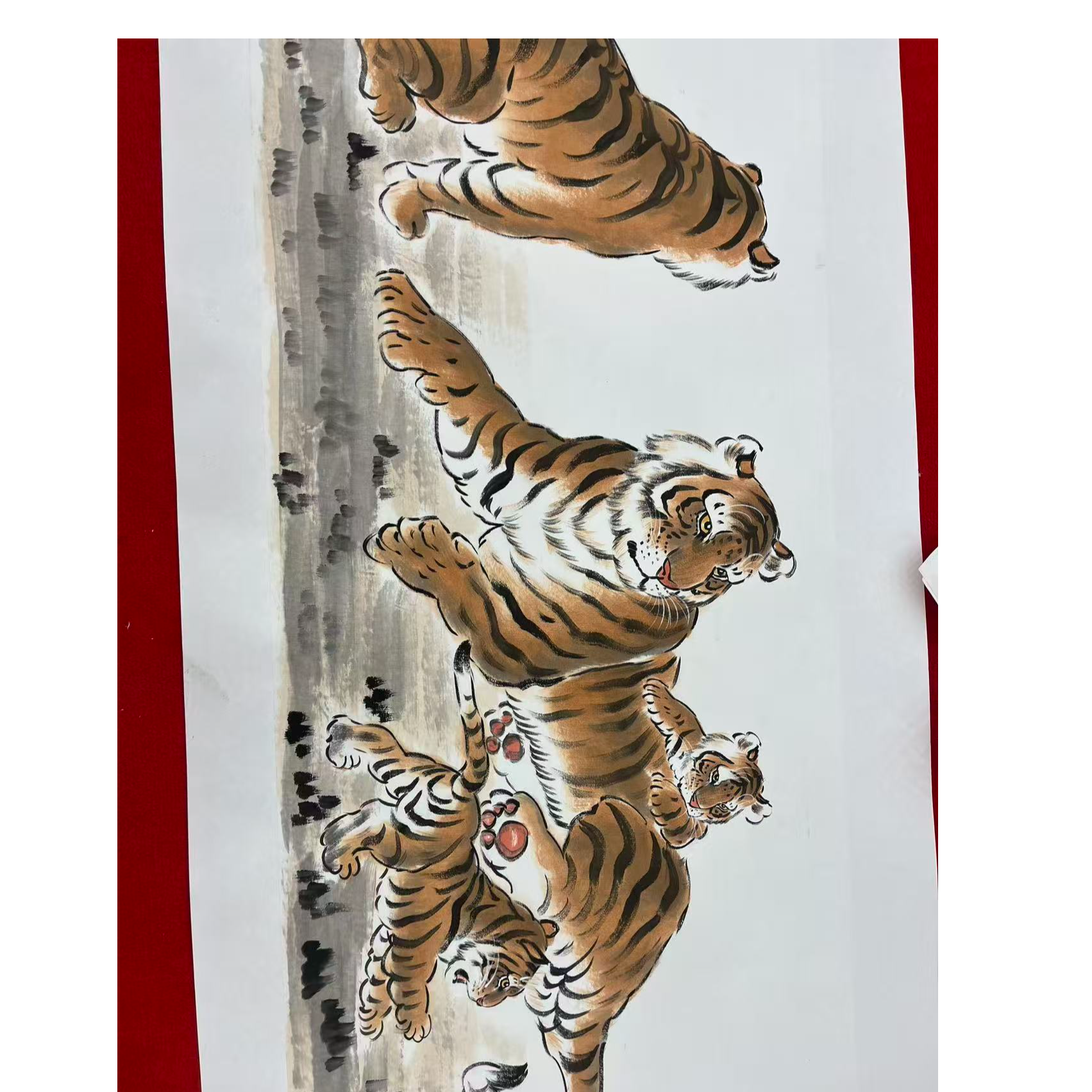 橱窗展示/文峰艺术展厅/王奉超（笔名：鲁钰）宣纸国画/带证书带授权