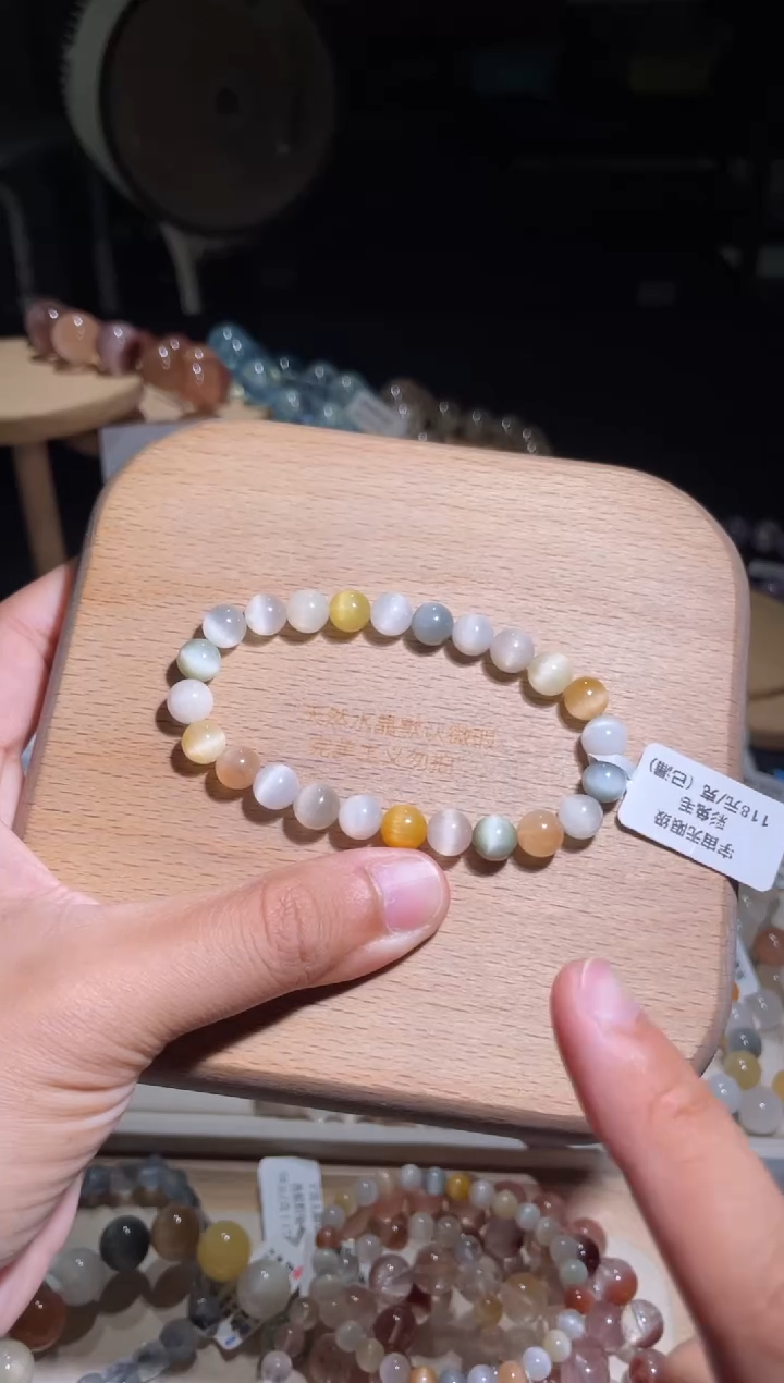 未镶嵌手链水晶63号多样性发一W 7+