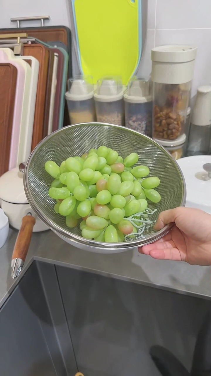 【闪购商品】瓷不锈钢料理盆+沥水篮24cm（2件套）