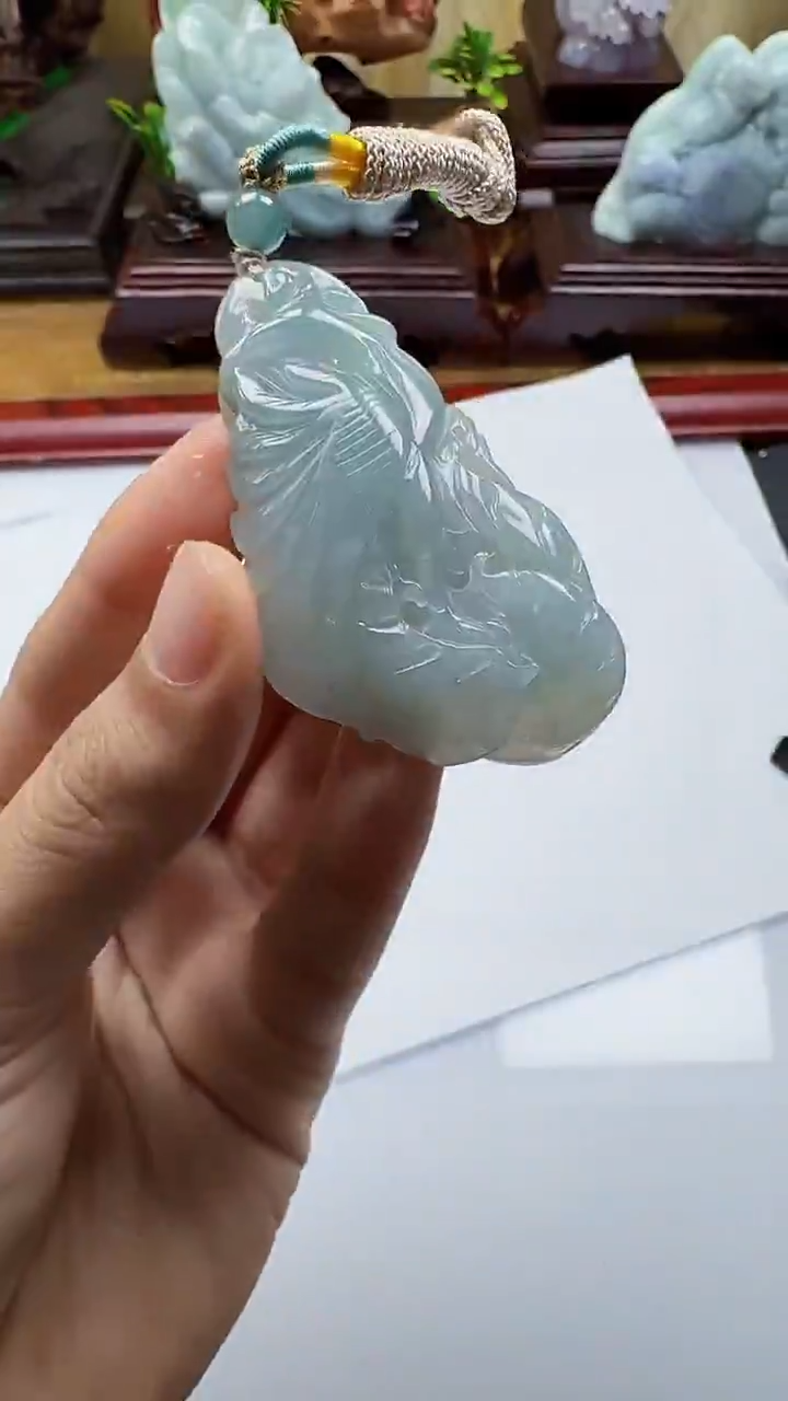 吊坠(不含链)未镶嵌翡翠1