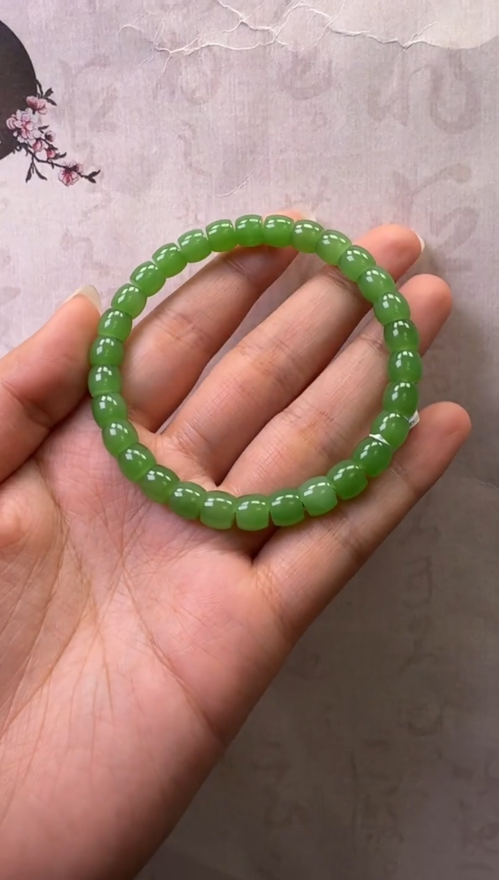 【闪购商品】和田玉（碧玉）手串未镶嵌手串