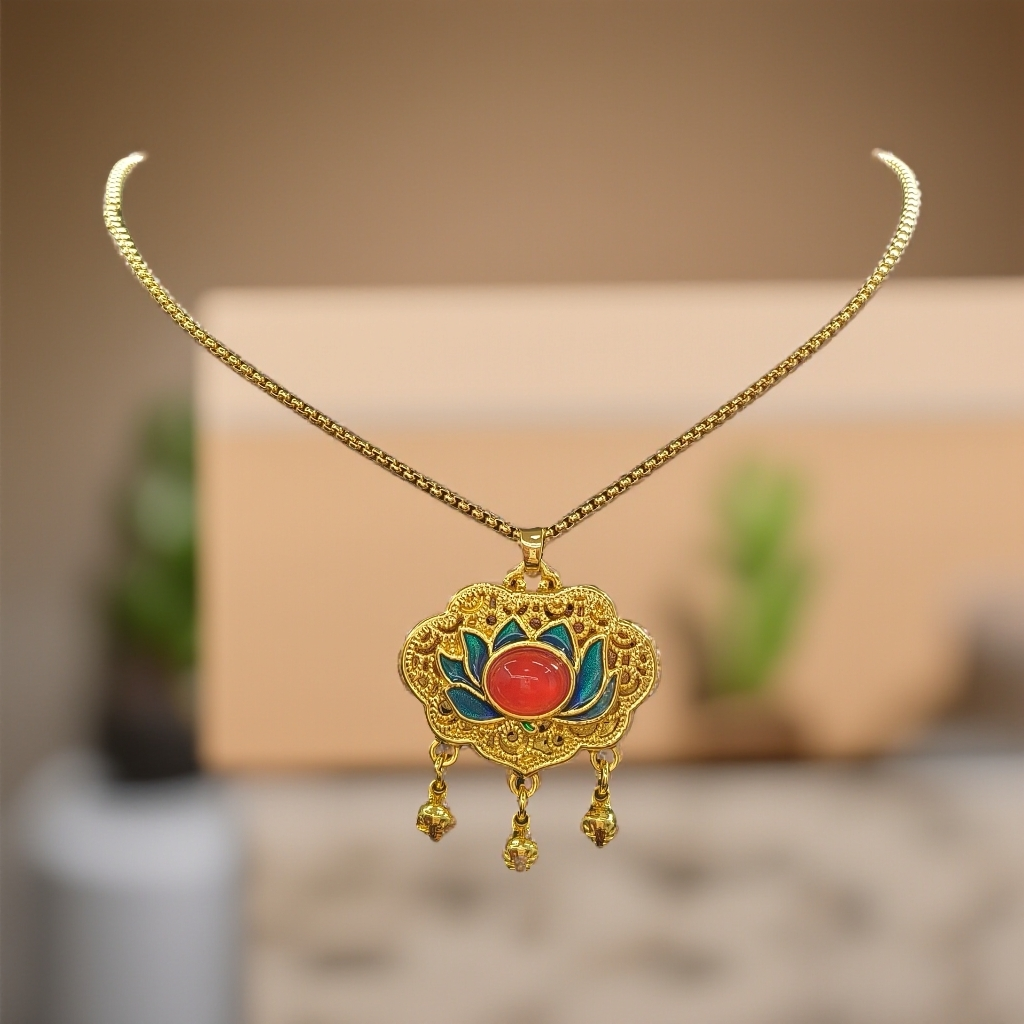 {云南会展甄选王会长专属}D103时尚精美如意锁