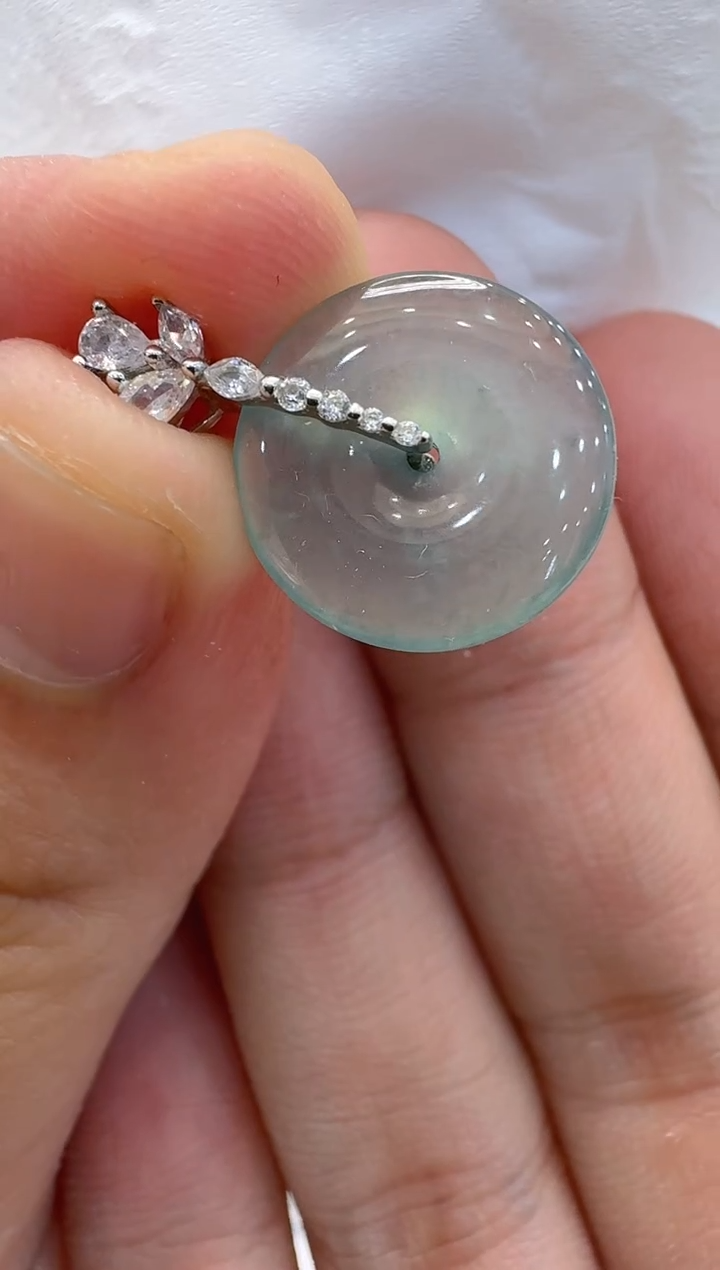 【闪购商品】翡翠吊坠(不含链)银S925镶嵌多样性团购发一件