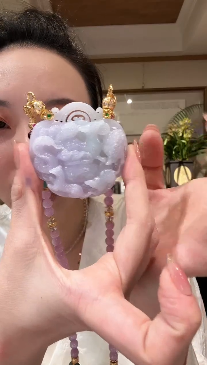 【闪购商品】翡翠颈饰未镶嵌国风