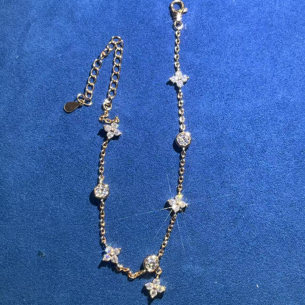 s9543玫色小沧澜手链多样性发货