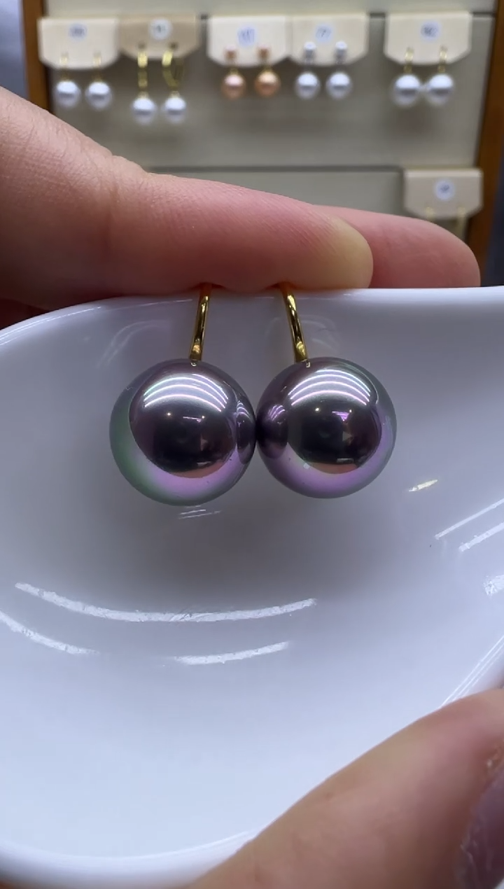 未镶嵌耳饰淡水珍珠0160