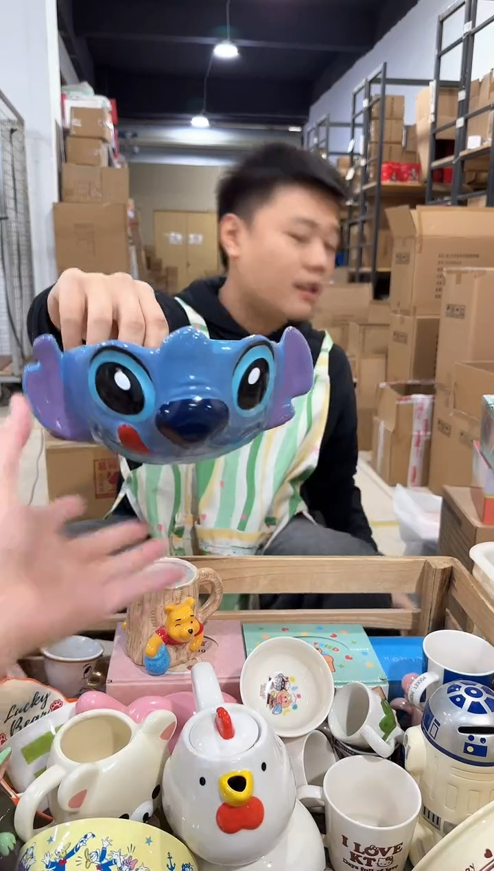 瓷片原盒史迪仔沙拉碗