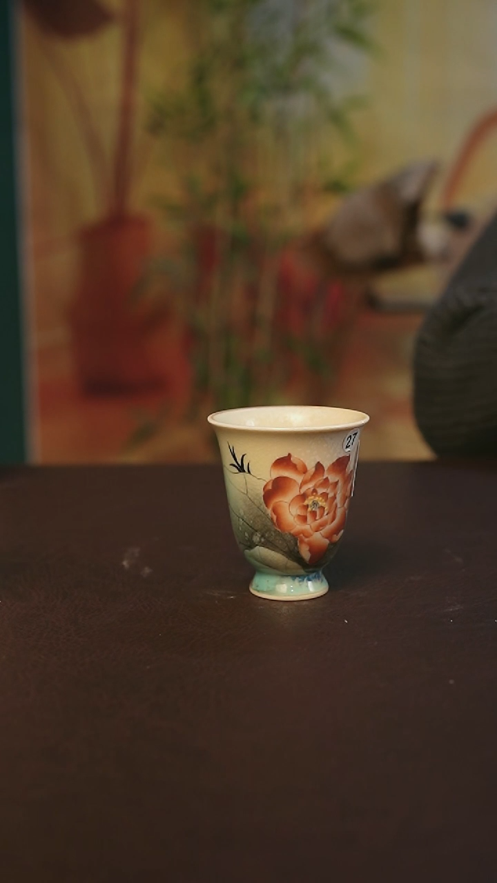 【闪购商品】景德镇陶瓷杯碗柴烧多人