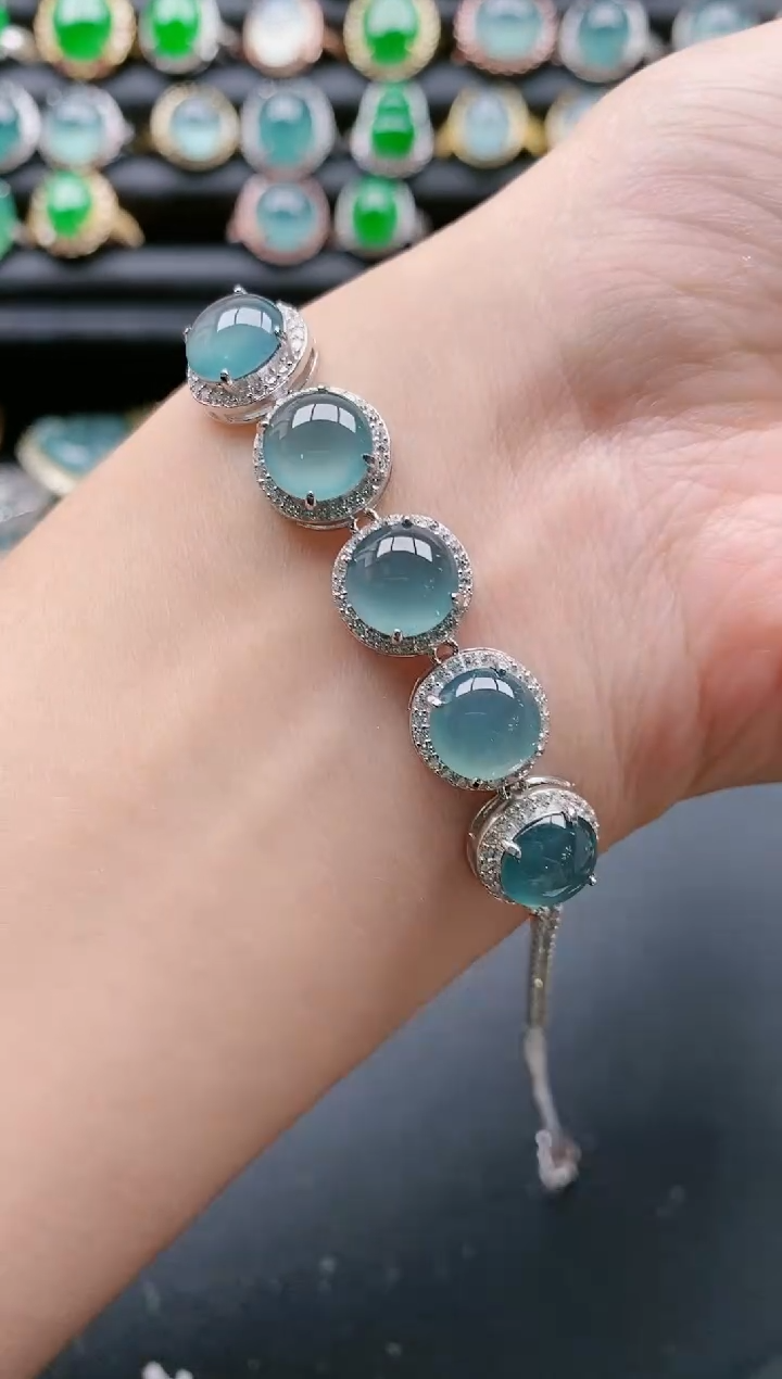 【闪购商品】翡翠戒指银S925镶嵌111111