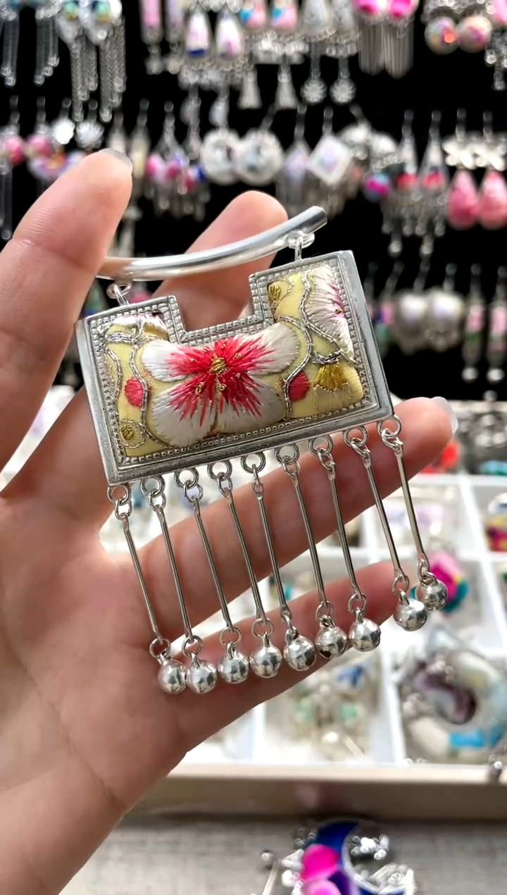 【闪购商品】织绣非遗刺绣饰品