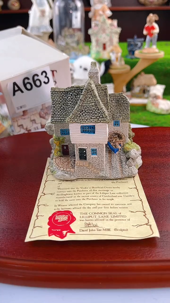 【闪购商品】紫砂茶宠lilliput中古小房子