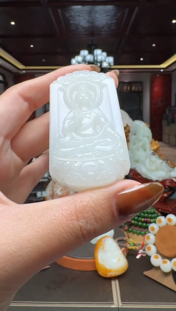 未镶嵌和田玉挂件bpz