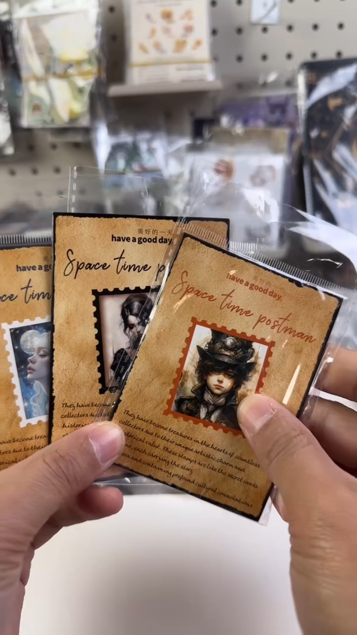黛*娜时空邮差贴纸 3款