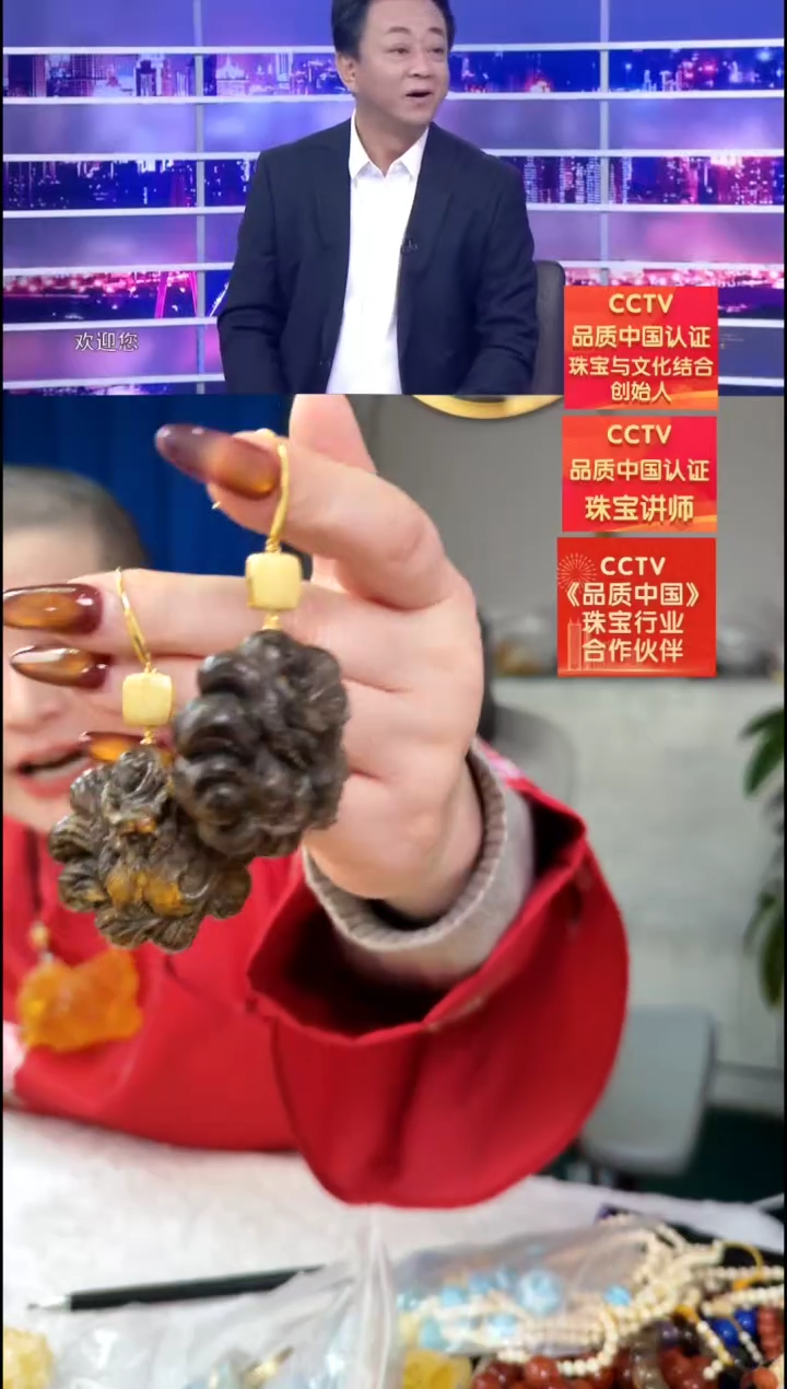 【闪购商品】琥珀耳饰银S925镶嵌耳环