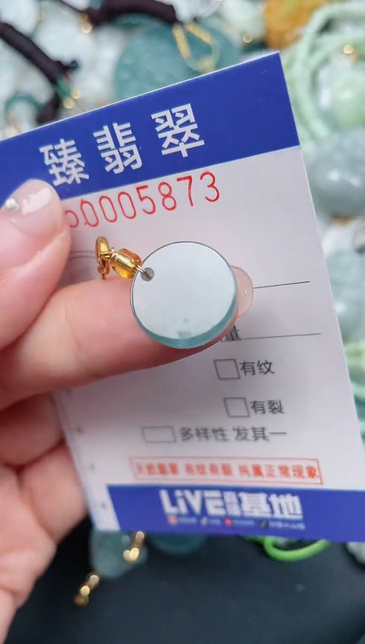 颈饰未镶嵌翡翠.0005873