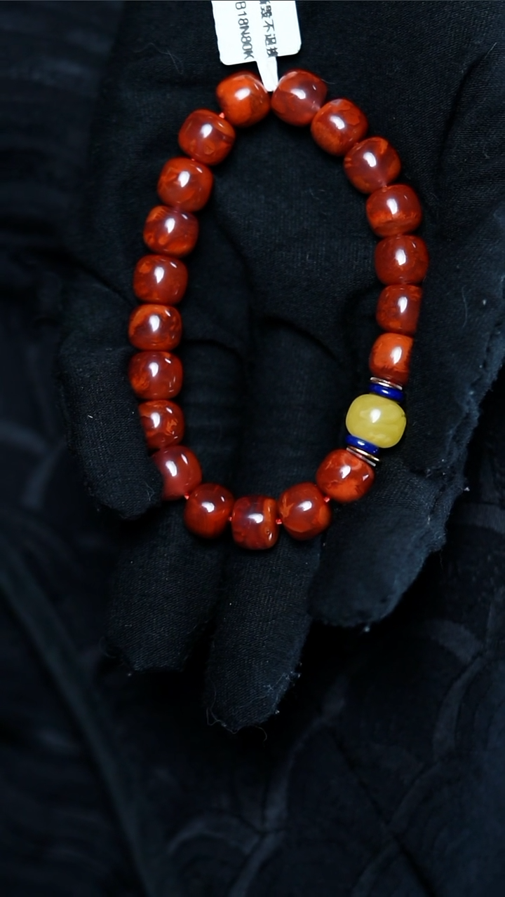 【闪购商品】南红玛瑙手串未镶嵌设计@@SJF1668A
