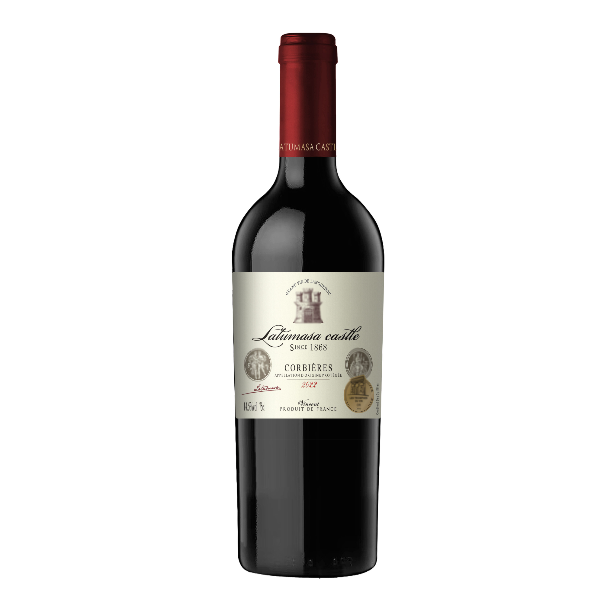 拉图玛萨堡【双节福利】洛克干红葡萄酒   750ml*6 整箱装 中秋酒