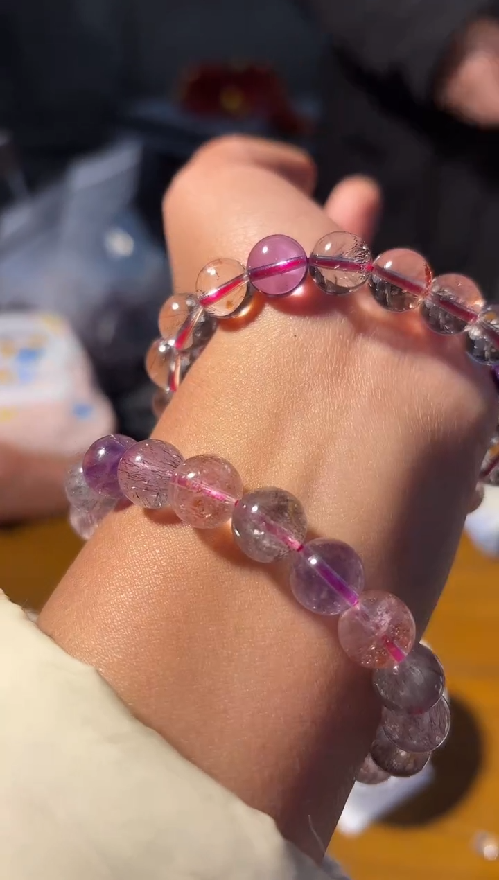 【闪购商品】水晶手串未镶嵌XL3010超七手串10+多样性发一