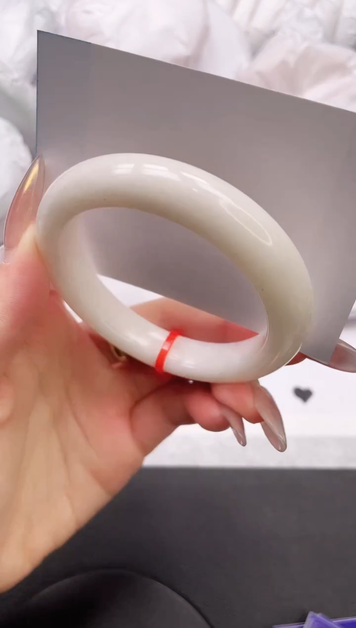 【闪购商品】和田玉手镯未镶嵌20K288-55